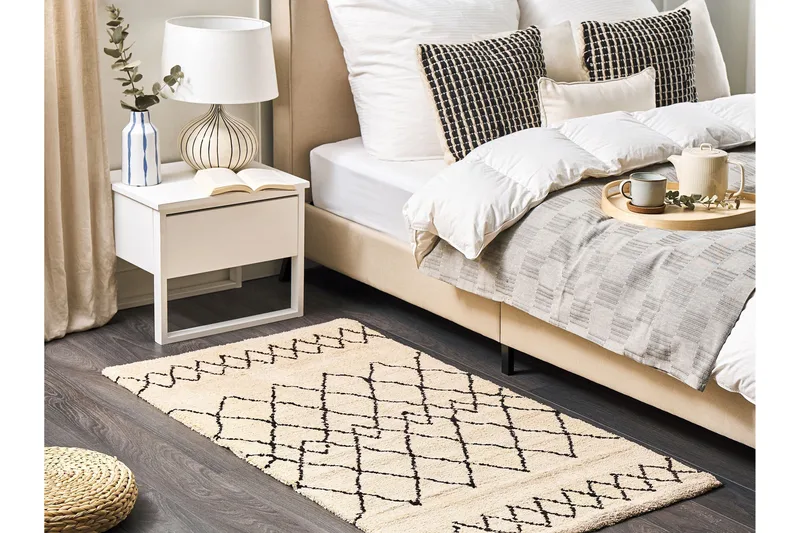 Havsa Ryamatta 80x150 cm - Beige - Textil & mattor - Mattor - Modern matta - Wiltonmattor