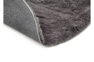 Heaven Ryamatta Antracit rund 160 - Antracit - Textil & mattor - Mattor - Modern matta - Ryamatta & luggmatta