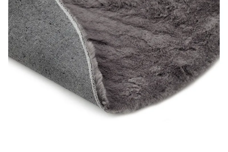 Heaven Ryamatta Antracit rund 160 - Antracit - Textil & mattor - Mattor - Modern matta - Ryamatta & luggmatta