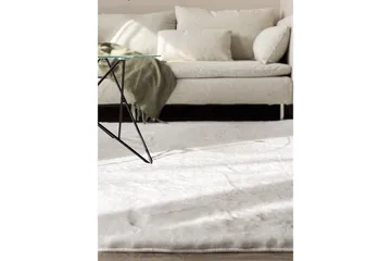 Heaven Ryamatta Vit 140*200 - Vit - Textil & mattor - Mattor - Modern matta - Ryamatta & luggmatta