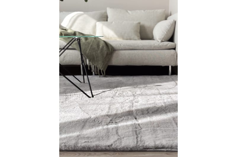 Heaven Stor Rektangulär Ryamatta & Luggmatta 240x340 cm - Grå - Textil & mattor - Mattor - Modern matta - Ryamatta & luggmatta