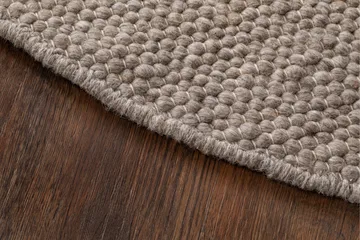 Skagen Ullmatta Rund 160 cm - Linne - Textil & mattor - Mattor - Modern matta - Ullmatta