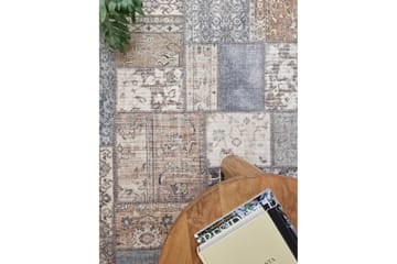 Tarfaya Friezematta 240x340 cm - Natur - Textil & mattor - Mattor - Orientaliska mattor - Patchwork matta