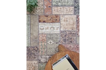 Tarfaya Friezematta 80x300 cm - Grön - Textil & mattor - Mattor - Orientaliska mattor - Patchwork matta