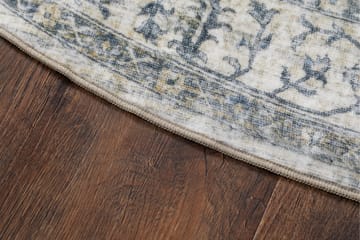 Tarfaya Friezematta Rund 240 cm - Natur - Textil & mattor - Mattor - Orientaliska mattor - Persisk matta