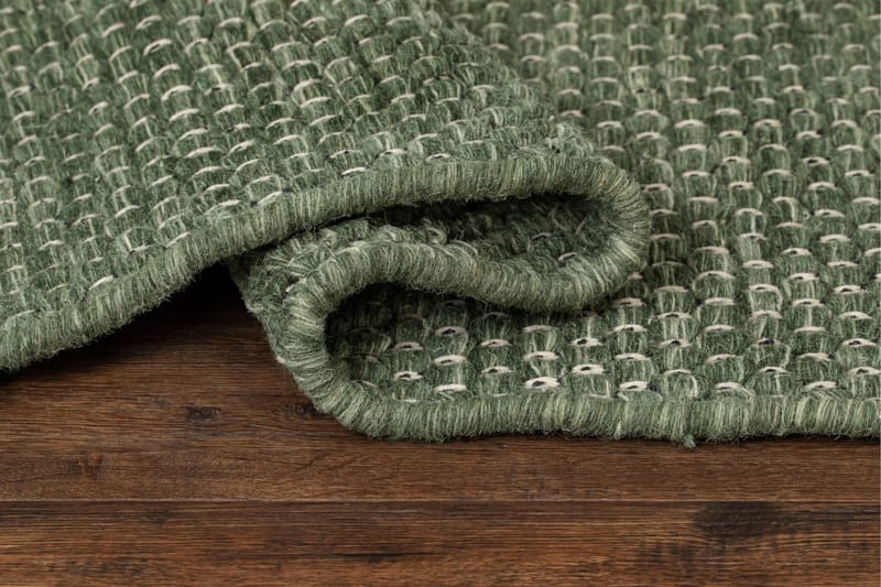 Torekov Ullmatta 75x230 cm - Grön - Textil & mattor - Mattor - Modern matta - Ullmatta