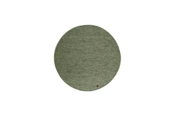 Torekov Ullmatta Rund 200 cm - Grön - Textil & mattor - Mattor - Modern matta - Ullmatta