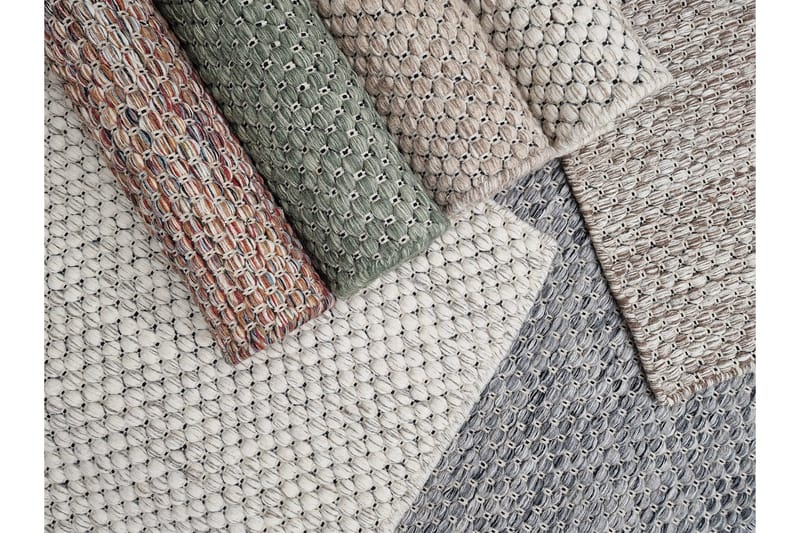 Torekov Ullmatta Rund 200 cm - Grön - Textil & mattor - Mattor - Modern matta - Ullmatta