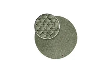 Torekov Ullmatta Rund 300 cm - Grön - Textil & mattor - Mattor - Modern matta - Ullmatta