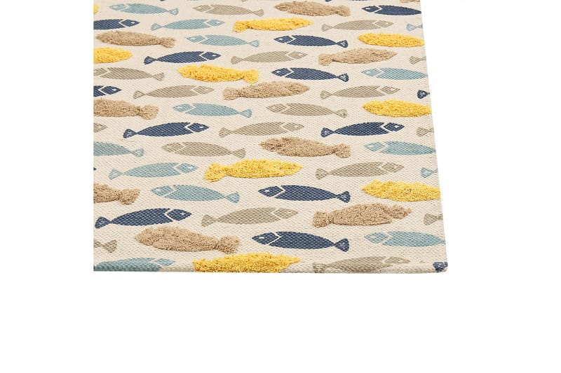 Ipuh Bomullsmatta 80x150 cm - Beige - Textil & mattor - Barntextilier - Barnmatta & lekmatta