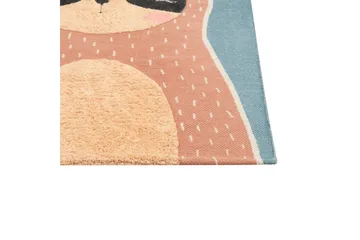 Isak Bomullsmatta 80x150 cm - Blå - Textil & mattor - Barntextilier - Barnmatta & lekmatta