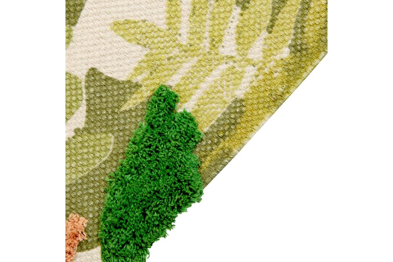Janhto Bomullsmatta 80x150 cm - Grön - Textil & mattor - Barntextilier - Barnmatta & lekmatta