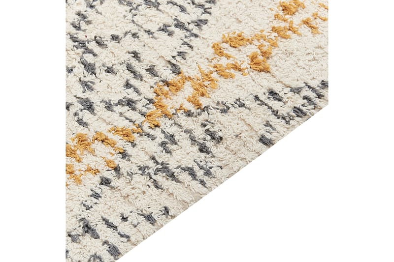 Kadapa Bomullsmatta 140x200 cm - Gul - Textil & mattor - Mattor - Modern matta - Bomullsmatta