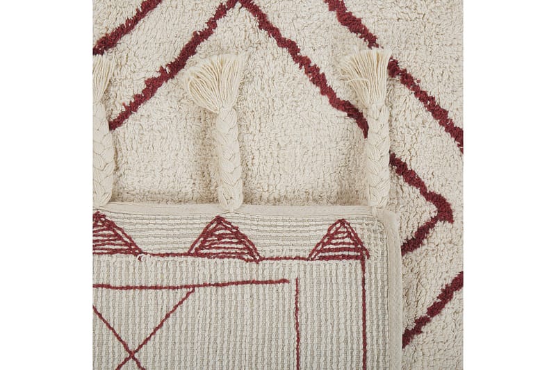 Kenitra Bomullsmatta 140x200 cm - Svart/Vit - Textil & mattor - Mattor - Modern matta - Bomullsmatta