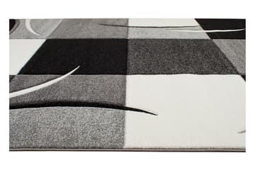 London Patch Friezematta 200x290 - Svart - Textil & mattor - Mattor - Modern matta - Wiltonmattor
