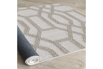 Maltina Bomullsmatta 80x120 cm Rektangulär - Grå - Textil & mattor - Mattor - Modern matta - Bomullsmatta
