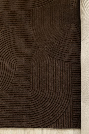 Maskinvävd Matta Castello Art 240x340 cm - Choklad - Textil & mattor - Mattor - Modern matta - Wiltonmattor