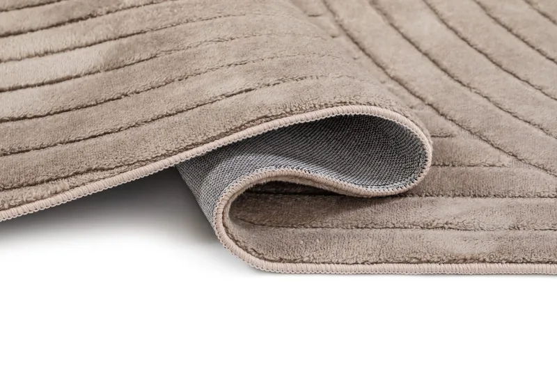 Maskinvävd Matta Cozy Zen 155x230 cm - Taupe - Textil & mattor - Mattor - Modern matta - Wiltonmattor