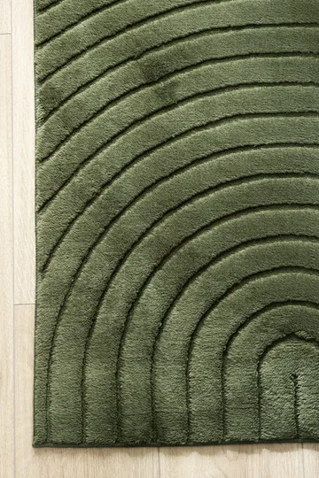 Maskinvävd Matta Cozy Zen 200x290 cm - Smaragdgrön - Textil & mattor - Mattor - Modern matta - Wiltonmattor