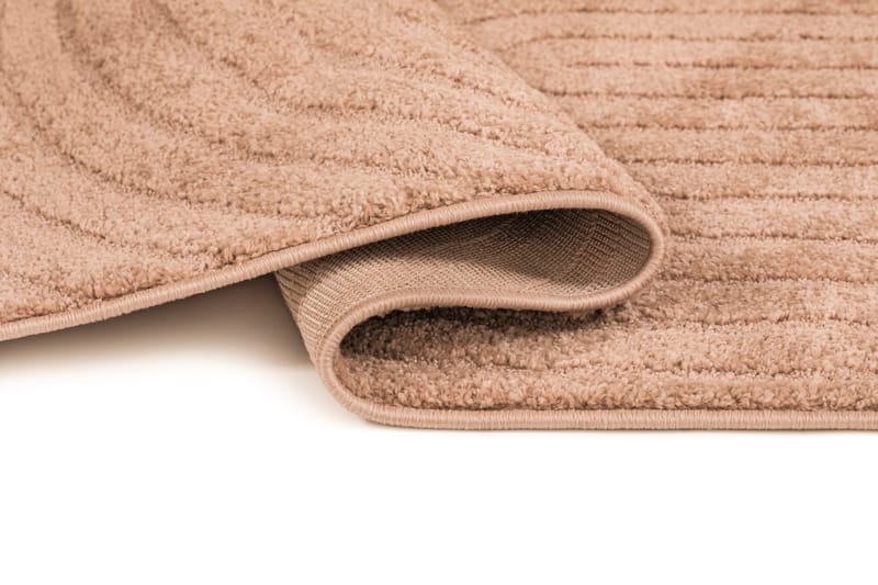 Maskinvävd Matta Genova Zen Rund 240 cm - Peach - Textil & mattor - Mattor - Modern matta - Wiltonmattor