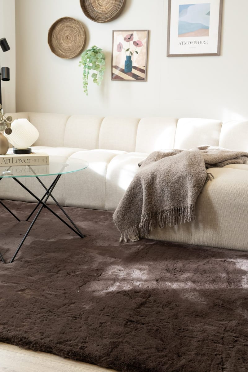 Maskinvävd Matta Heaven Deluxe 230x330 cm - Choklad - Textil & mattor - Mattor - Modern matta - Wiltonmattor
