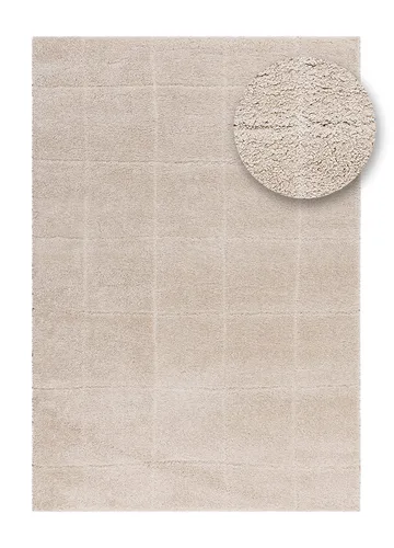 Maskinvävd Matta Montana Square 140x200 cm - linne - Textil & mattor - Mattor - Modern matta - Wiltonmattor