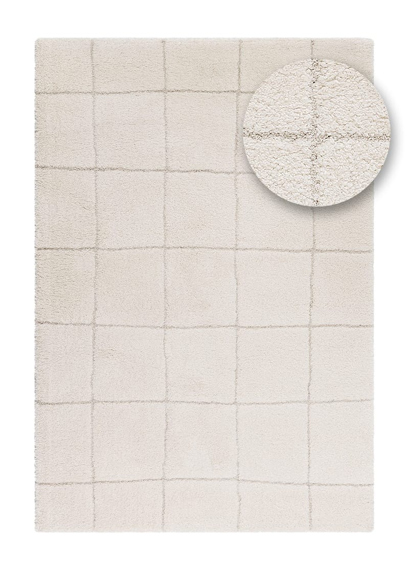 Maskinvävd Matta Montana Square 280x380 cm - Creme - Textil & mattor - Mattor - Modern matta - Wiltonmattor