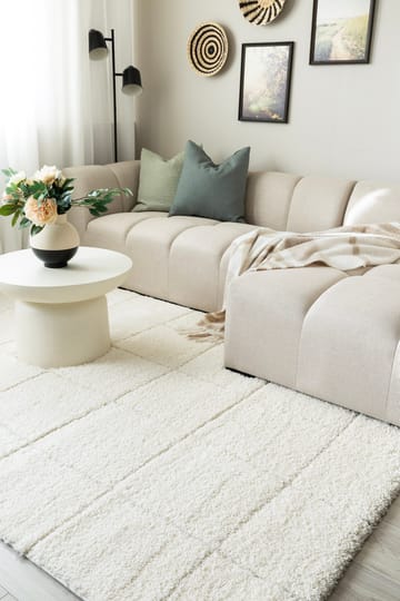 Maskinvävd Matta Montana Square 280x380 cm - Creme - Textil & mattor - Mattor - Modern matta - Wiltonmattor