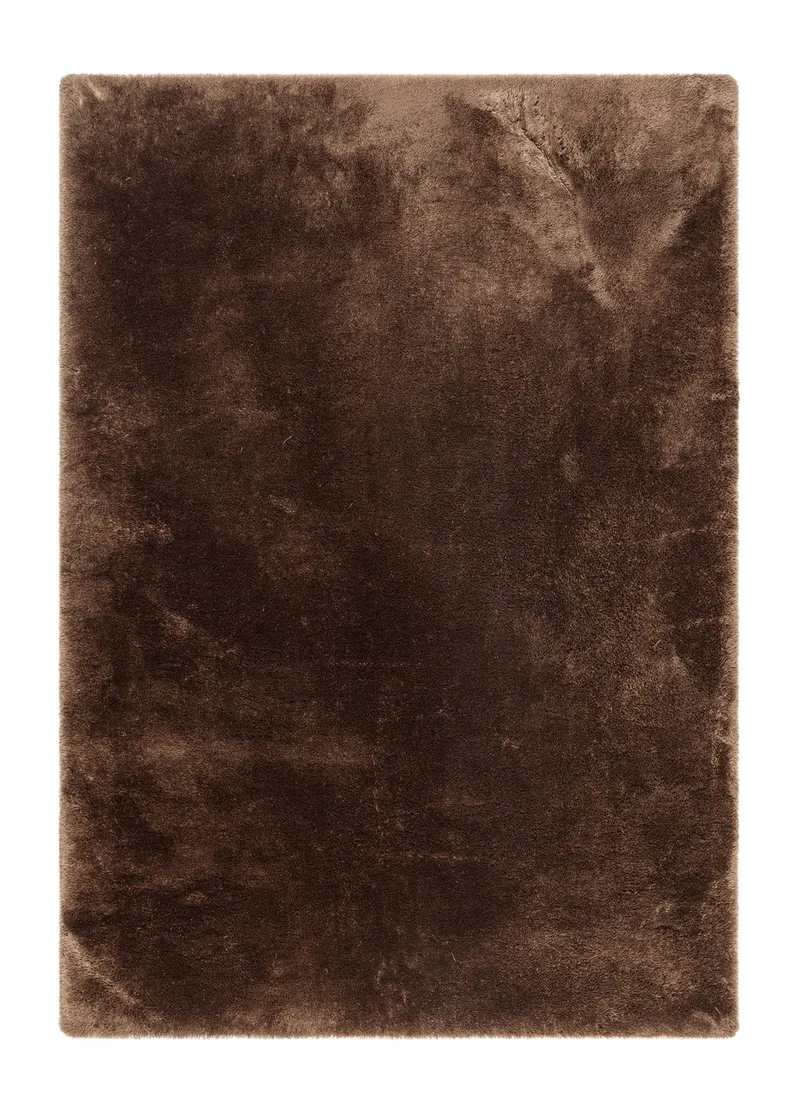 Maskinvävd Matta Novelle 140x200 cm, Mörkbrun
