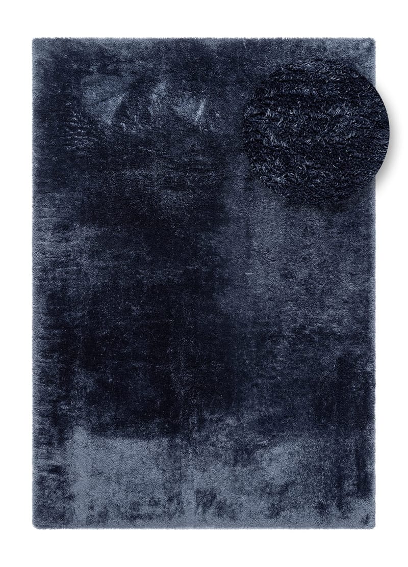 Maskinvävd Matta Novelle 160x230 cm - Blå - Textil & mattor - Mattor - Modern matta - Ryamatta & luggmatta