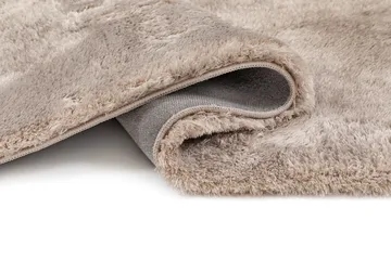 Maskinvävd Matta Novelle Rund 160 cm - Grå - Textil & mattor - Mattor - Modern matta - Ryamatta & luggmatta