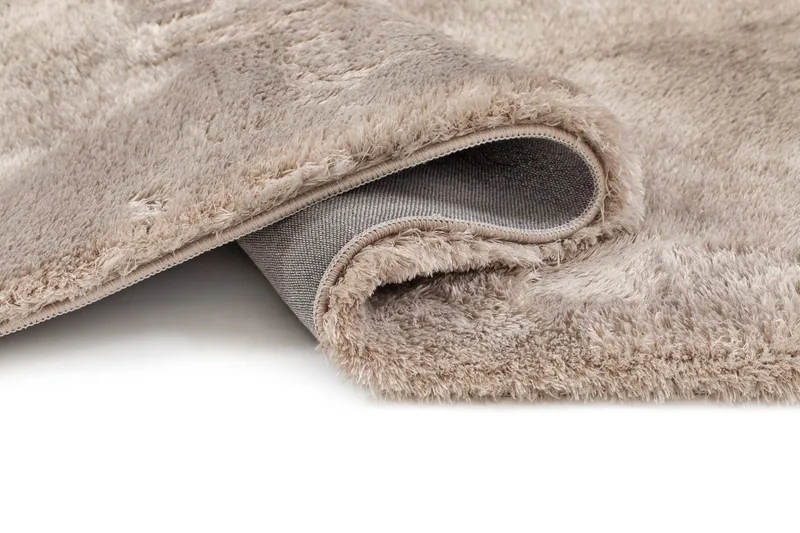 Maskinvävd Matta Novelle Rund 160 cm - Grå - Textil & mattor - Mattor - Modern matta - Ryamatta & luggmatta