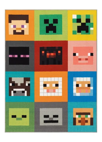 Maskinvävd Matta Play Mining 120x160 cm - Multi - Textil & mattor - Mattor - Modern matta - Wiltonmattor