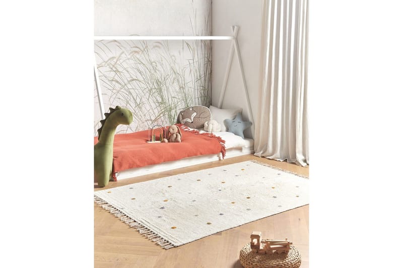Matta Astaf - Vit - Textil & mattor - Mattor - Modern matta - Bomullsmatta