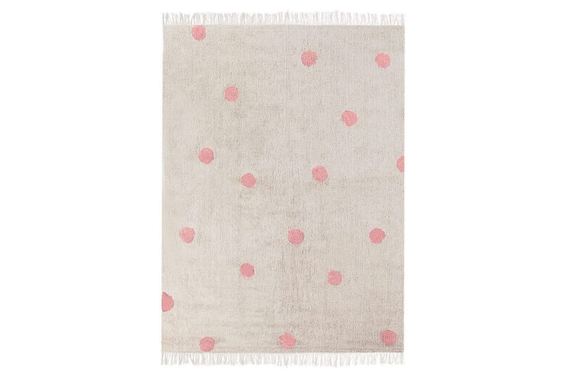 Matta Dardere - Beige, Rosa - Textil & mattor - Mattor - Modern matta - Bomullsmatta
