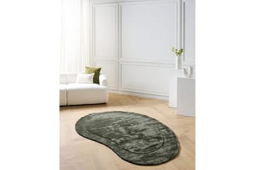 Matta Masso - Grön - Textil & mattor - Mattor - Modern matta - Viskosmatta & konstsilkesmatta