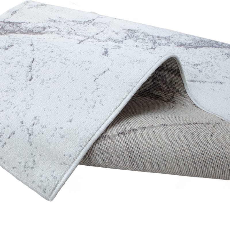Matta Rönvik 200x285 cm - Vit/Grå - Textil & mattor - Mattor - Modern matta - Wiltonmattor