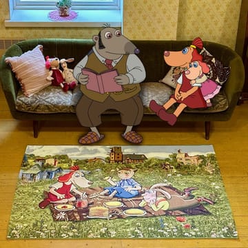 Matta Relvi 100x160 cm - Grön - Textil & mattor - Mattor - Modern matta - Wiltonmattor