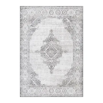 Matta Vanor 133x190 cm - Vit/Grå - Textil & mattor - Mattor - Modern matta - Wiltonmattor