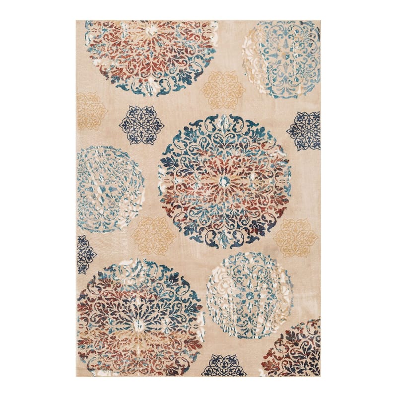 Matta Velon 160x230 cm, gyllene/beige
