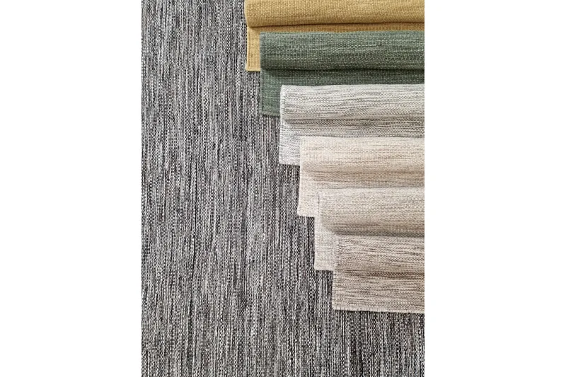 Birka Ullmatta Rund 240 cm - Antracit - Textil & mattor - Mattor - Modern matta - Ullmatta