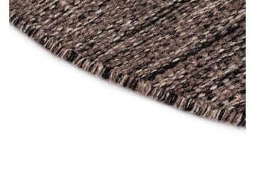 Birka Ullmatta Rund 240 cm - Antracit - Textil & mattor - Mattor - Modern matta - Ullmatta