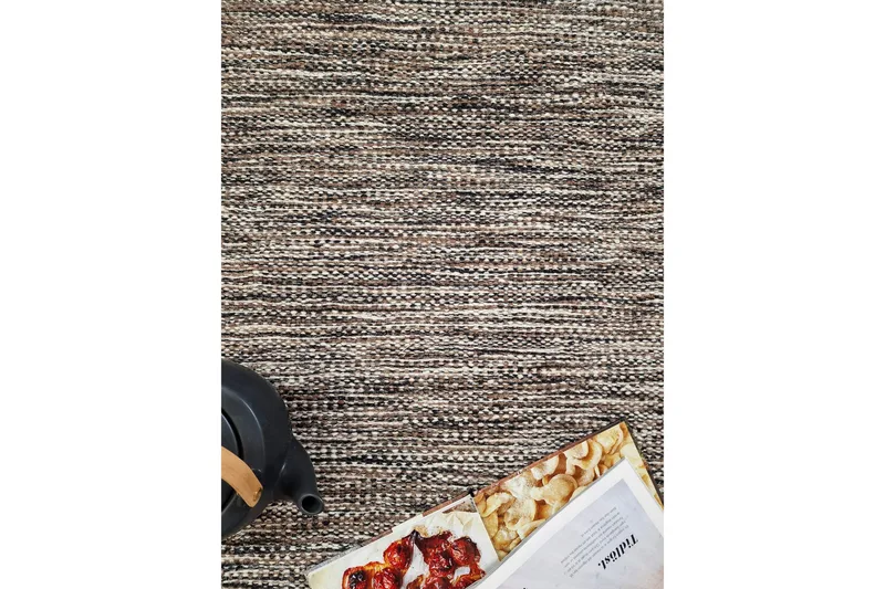 Birka Ullmatta Rund 300 cm - Antracit - Textil & mattor - Mattor - Modern matta - Ullmatta