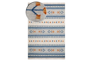 Fagersta Ullmatta 160x230 cm - Blå - Textil & mattor - Mattor - Modern matta - Ullmatta