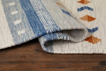 Fagersta Ullmatta 80x200 cm - Blå - Textil & mattor - Mattor - Modern matta - Ullmatta
