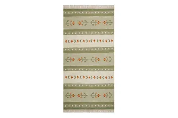 Fagersta Ullmatta 80x200 cm - Grön - Textil & mattor - Mattor - Modern matta - Ullmatta