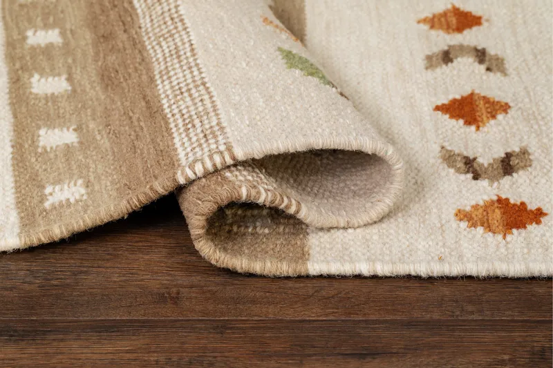 Fagersta Ullmatta 80x200 cm - Sand - Textil & mattor - Mattor - Modern matta - Ullmatta