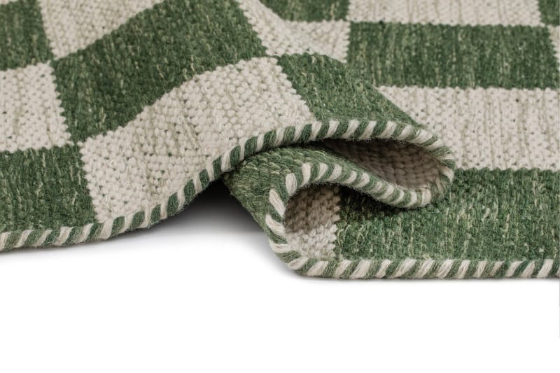 Moharan Ullmatta 160x230 cm Rektangulär - Emeraldgrön - Textil & mattor - Mattor - Modern matta - Ullmatta