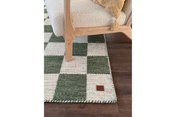 Moharan Ullmatta 160x230 cm Rektangulär - Emeraldgrön - Textil & mattor - Mattor - Modern matta - Ullmatta
