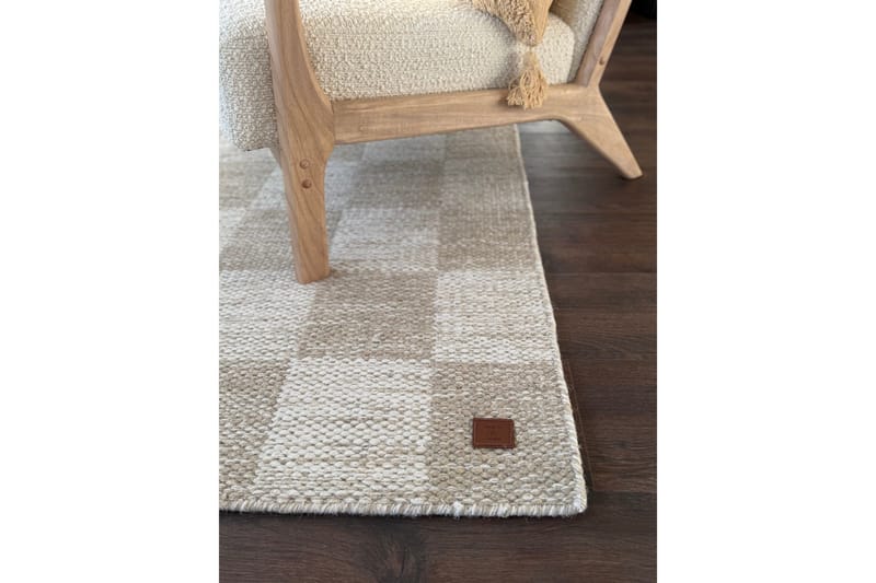 Moharan Ullmatta 200x300 cm Rektangulär - Linne - Textil & mattor - Mattor - Modern matta - Ullmatta